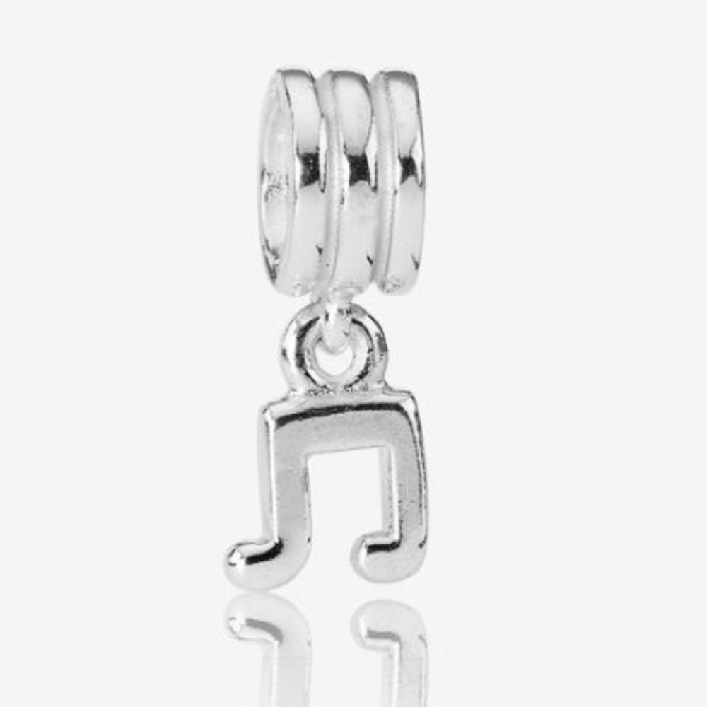 Authentic Pandora Retired ‘Music Note’ Dangle S925 Ale Sterling Silver Charm